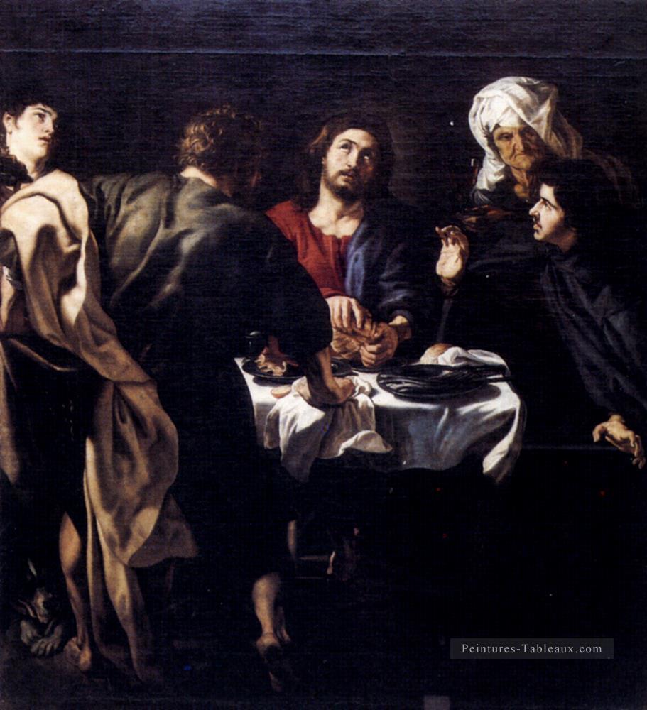 La Cène à Emmaüs Baroque Peter Paul Rubens Peintures à l'huile